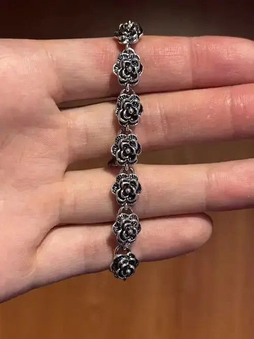 Japanese Brand Y2K Rose Bracelet Size ONE SIZE - 5 Thumbnail