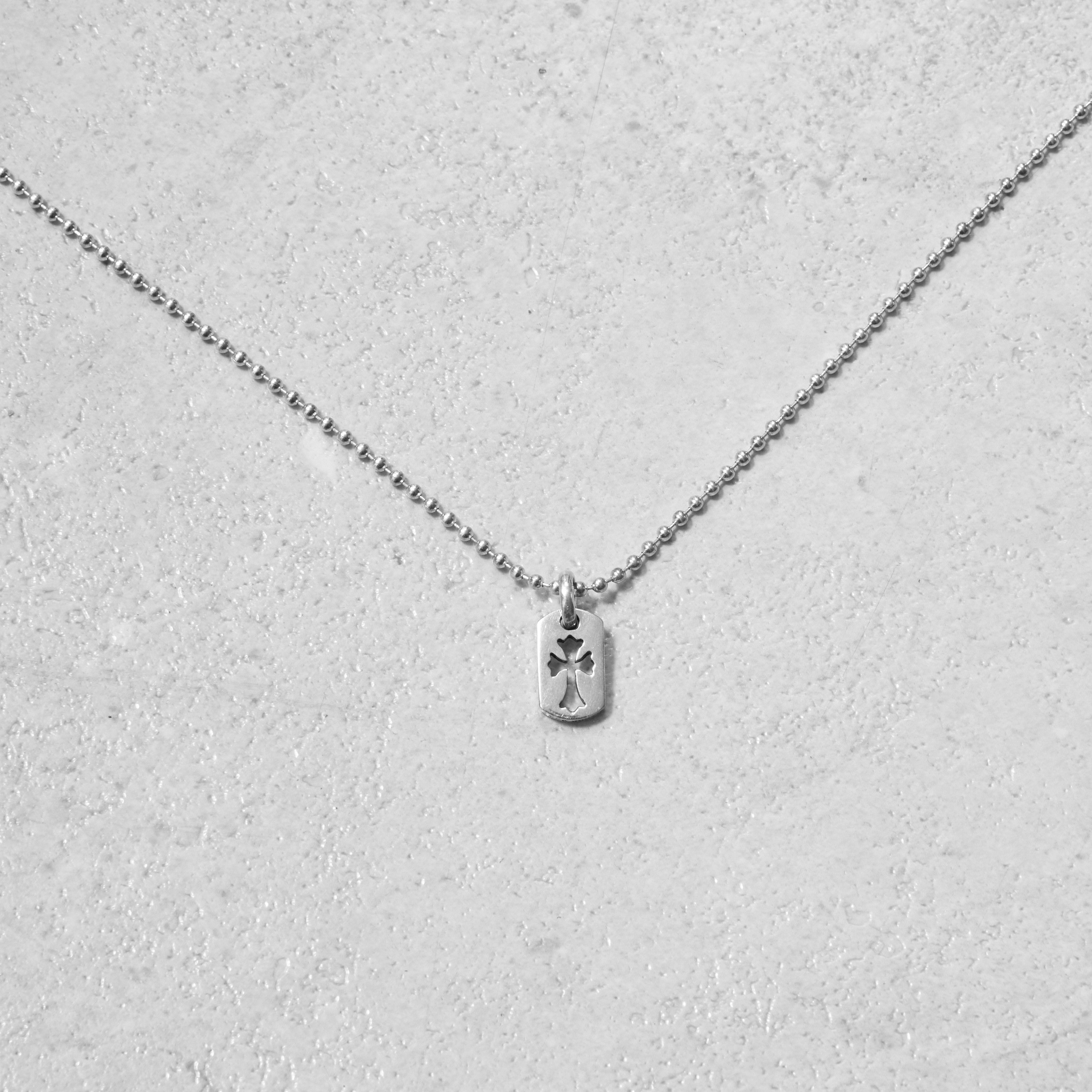 Chrome Hearts CHROME HEARTS RS 3 Cross Dog Tag | Grailed