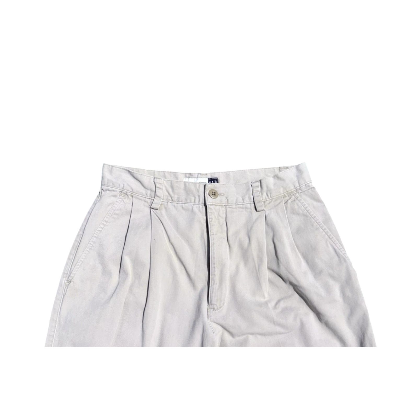 Gap VINTAGE Gap Chino Pants Womens Size 8A Beige Classic Khaki Pants Chino Womens Regular Size 8 A Size 30" / US 8 / IT 44 - 3 Thumbnail