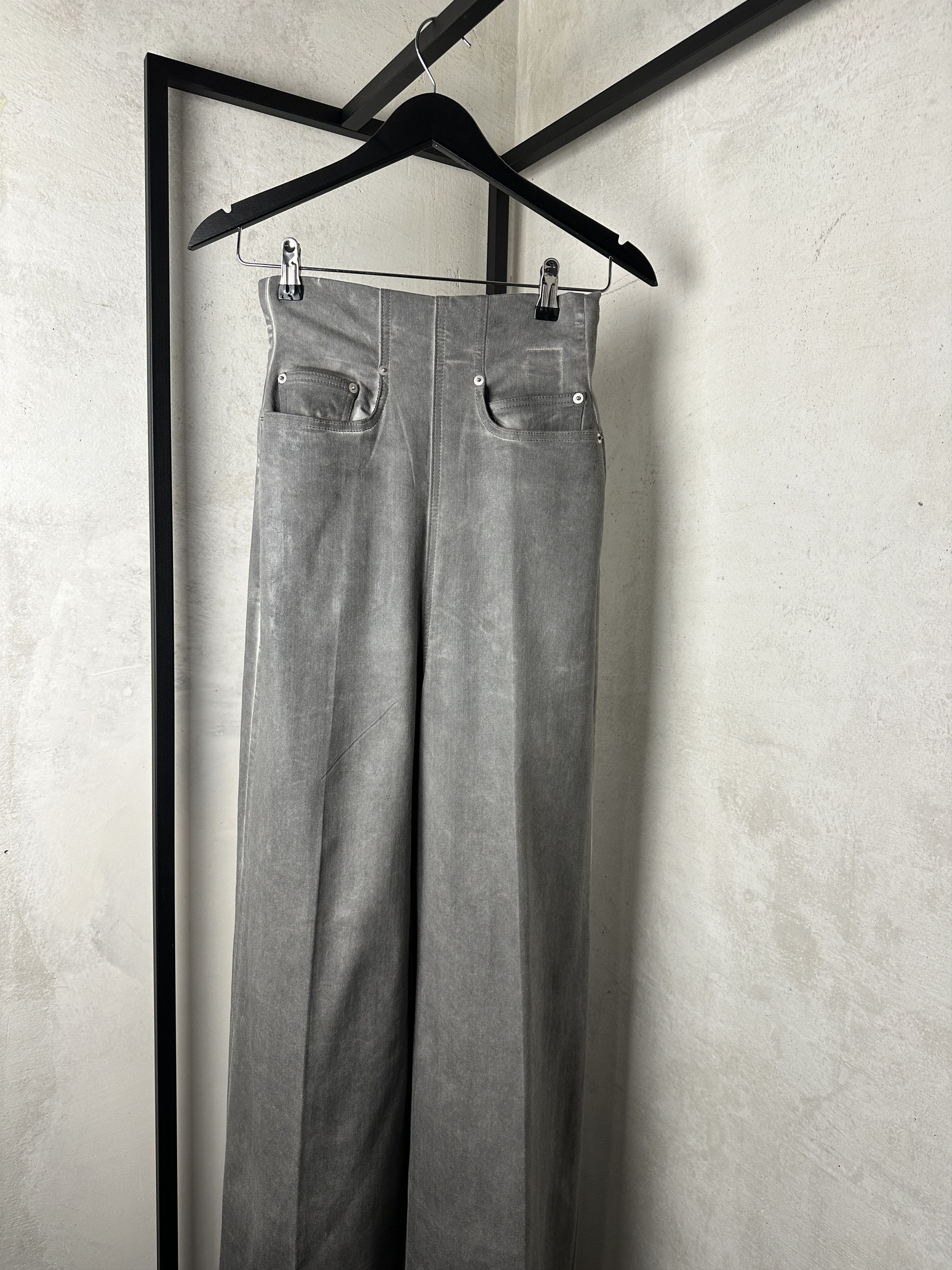 Rick Owens Rick Owens DRKSHDW Off-White Porterville Dirt Cooper Jeans Size 26" / US 2 / IT 38 - 7 Thumbnail