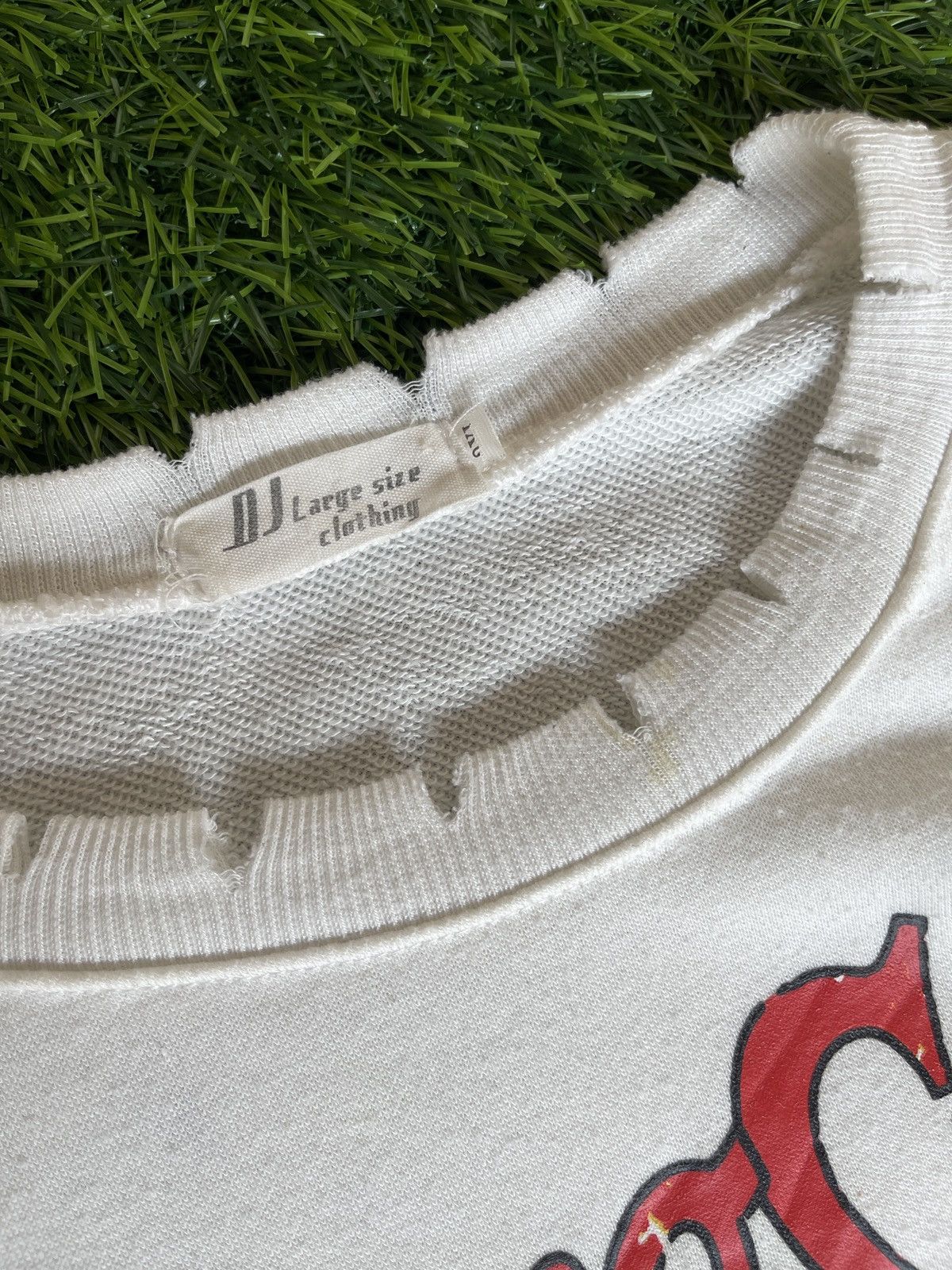 The Rolling Stones Rarest Vintage 90s🔥The Rolling Stone🔥Thrashed Sweatshirt Size US XL / EU 56 / 4 - 8 Thumbnail