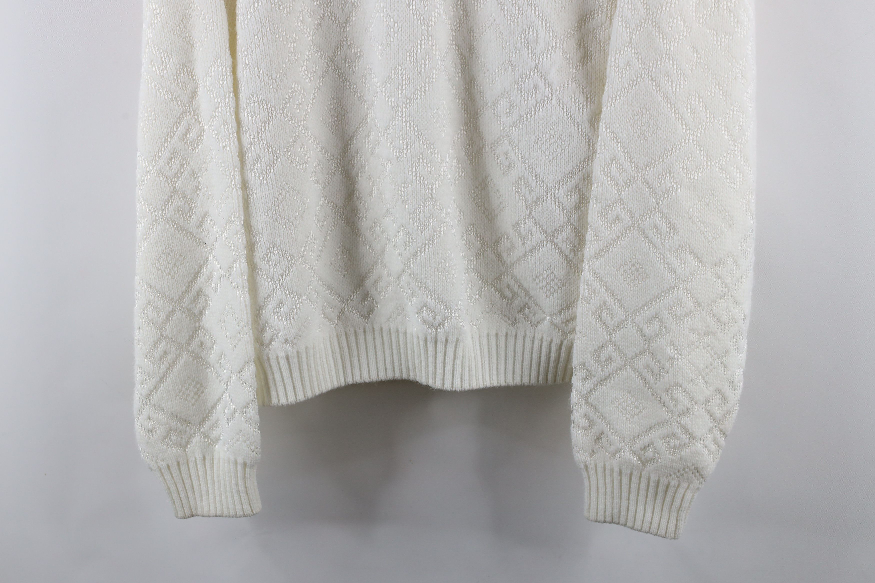 Vintage Vintage 70s Streetwear Knit Collared Pullover Sweater USA Size US L / EU 52-54 / 3 - 3 Thumbnail