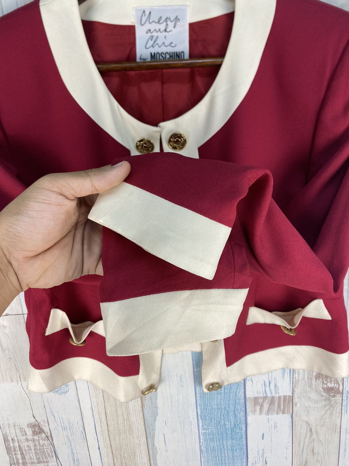 Moschino Vintage Moschino Jacket Size S / US 4 / IT 40 - 9 Thumbnail