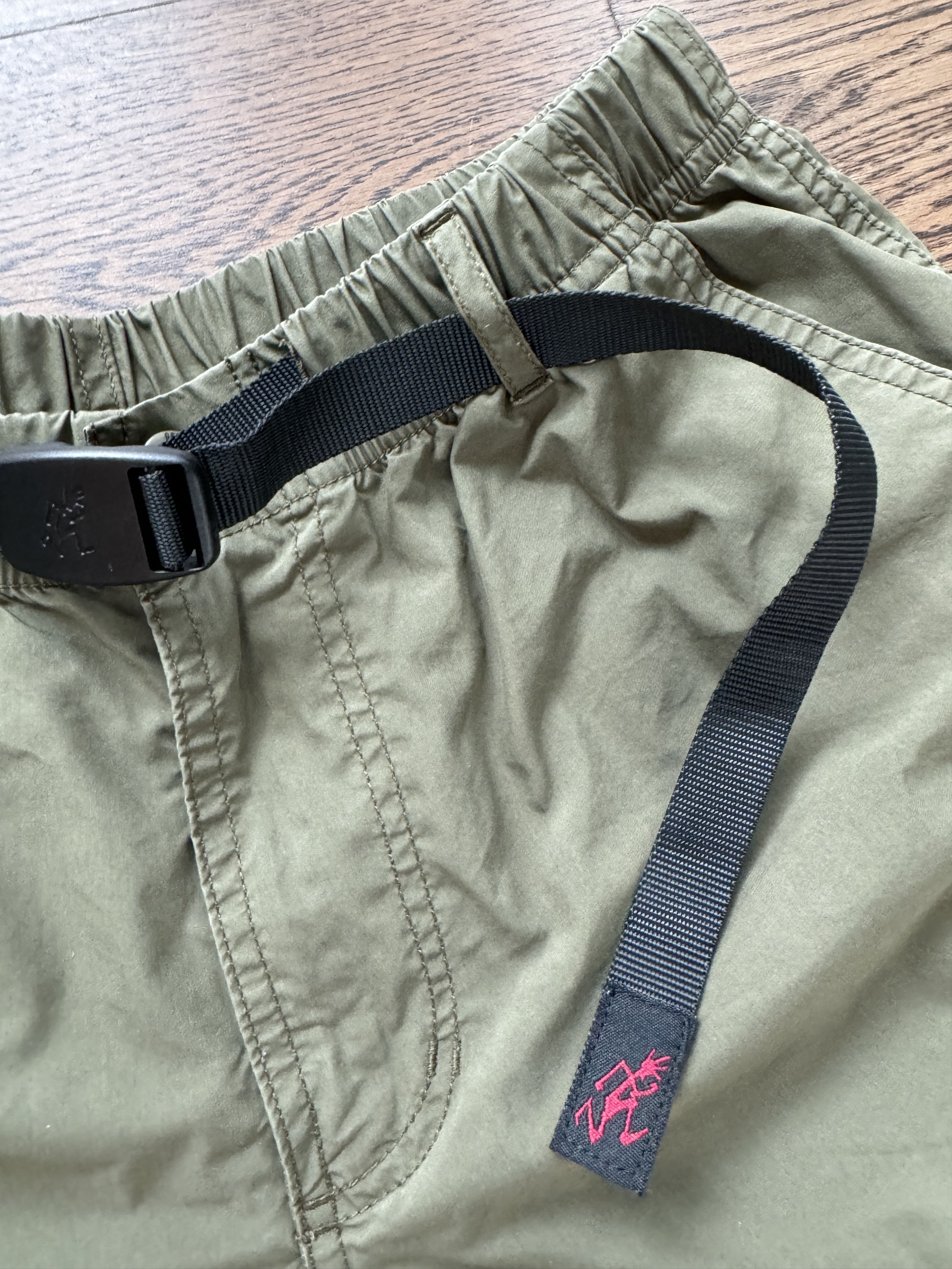 Gramicci Gramicci USA Mens Military Army Green Density Stretch Shorts Size US 30 / EU 46 - 9 Thumbnail
