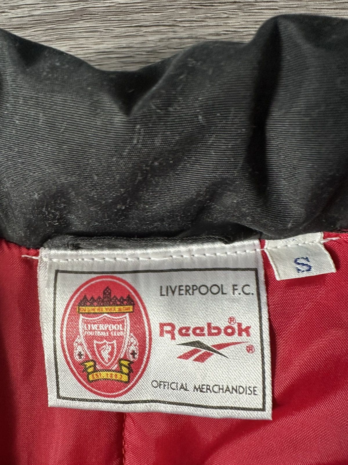 Reebok Reebok Liverpool England Vintage Winter Training Parka sizeS Size US S / EU 44-46 / 1 - 9 Thumbnail