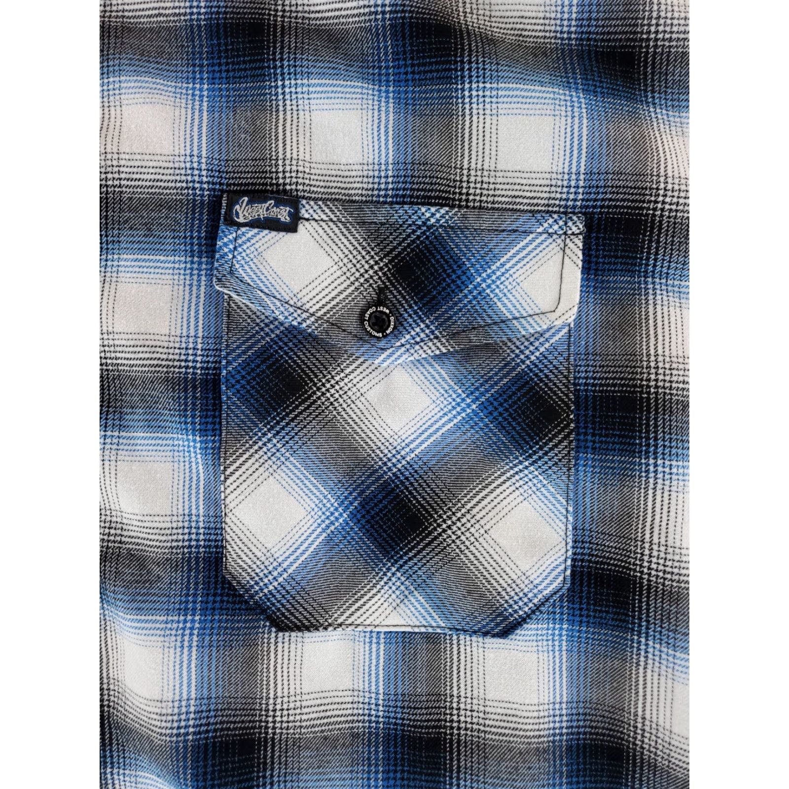 Vintage **Dixxon West Coast Customs Blue Plaid Men's 4XL Flannel Shirt** User: Dixxon West Coast Customs Blue Plaid Men's Flannel Shirt Size 4XL Size US XXL / EU 58 / 5 - 2 Thumbnail