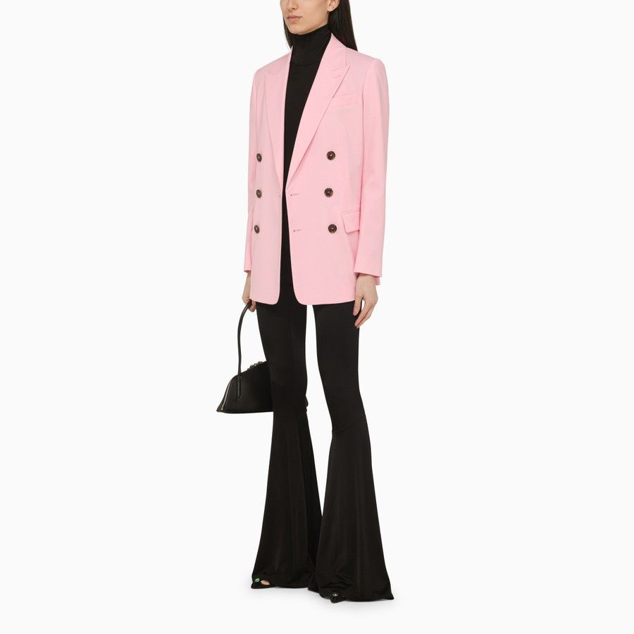 Dsquared2 o1d2blof0824 Double-breasted Jacket in Pink Size S / US 4 / IT 40 - 2 Thumbnail