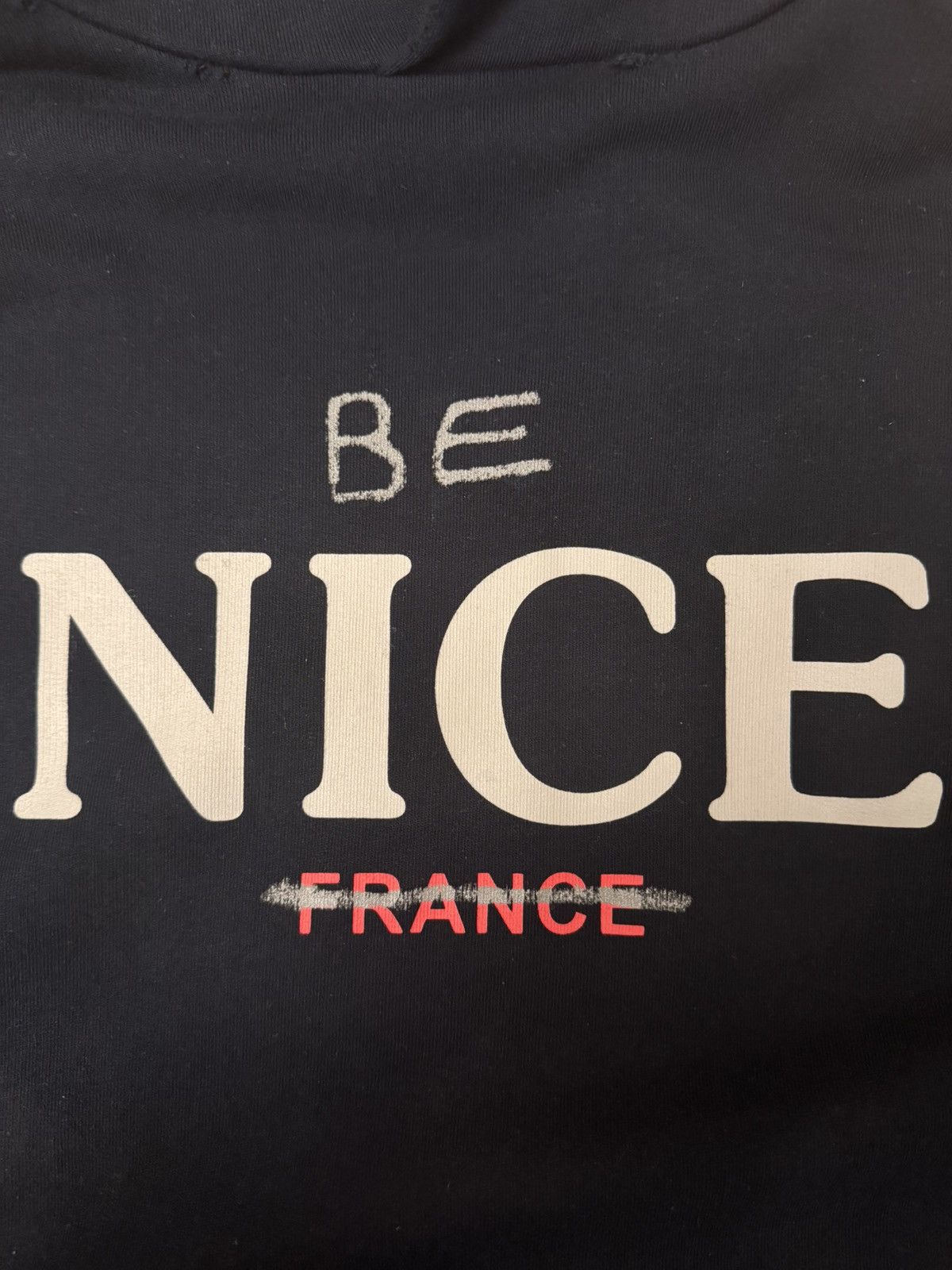 Balenciaga Balenciaga Be Nice France Hoodie Size US M / EU 48-50 / 2 - 4 Thumbnail