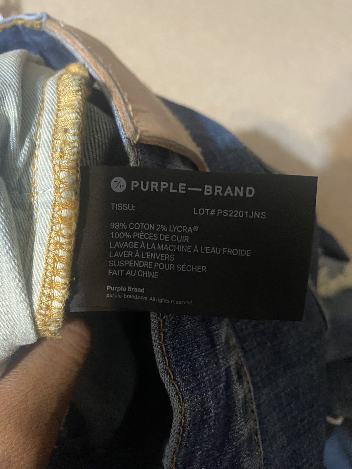 Purple Brand Purple Brand Style NO. P002 Size US 36 / EU 52 - 6 Thumbnail