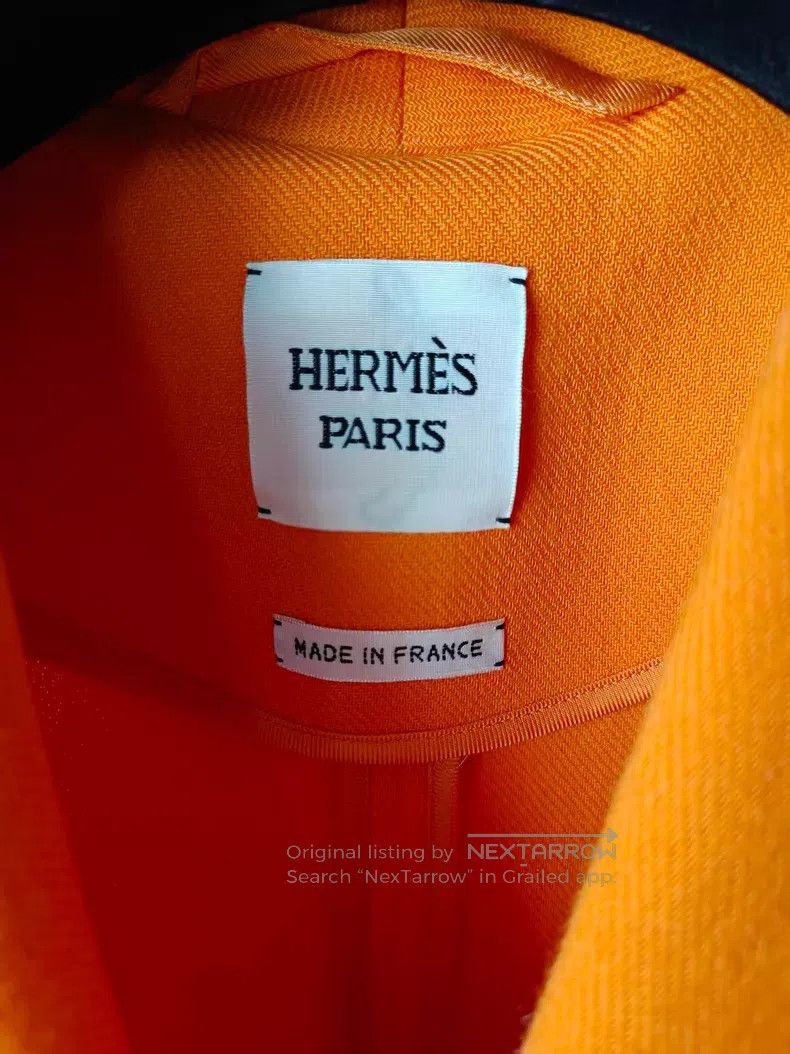 Hermes Hermes Wool Overcoat Jacket Size XS / US 0-2 / IT 36-38 - 3 Thumbnail