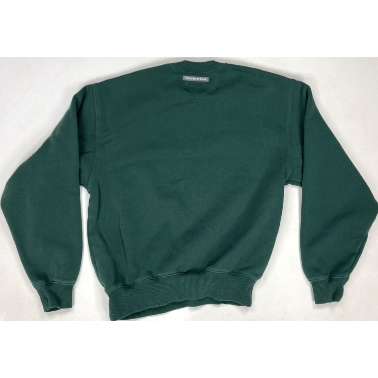 Vintage Yesterday Is Dead Crewneck Sweatshirt Women Small Green YID Sweatshirt Size S / US 4 / IT 40 - 3 Thumbnail