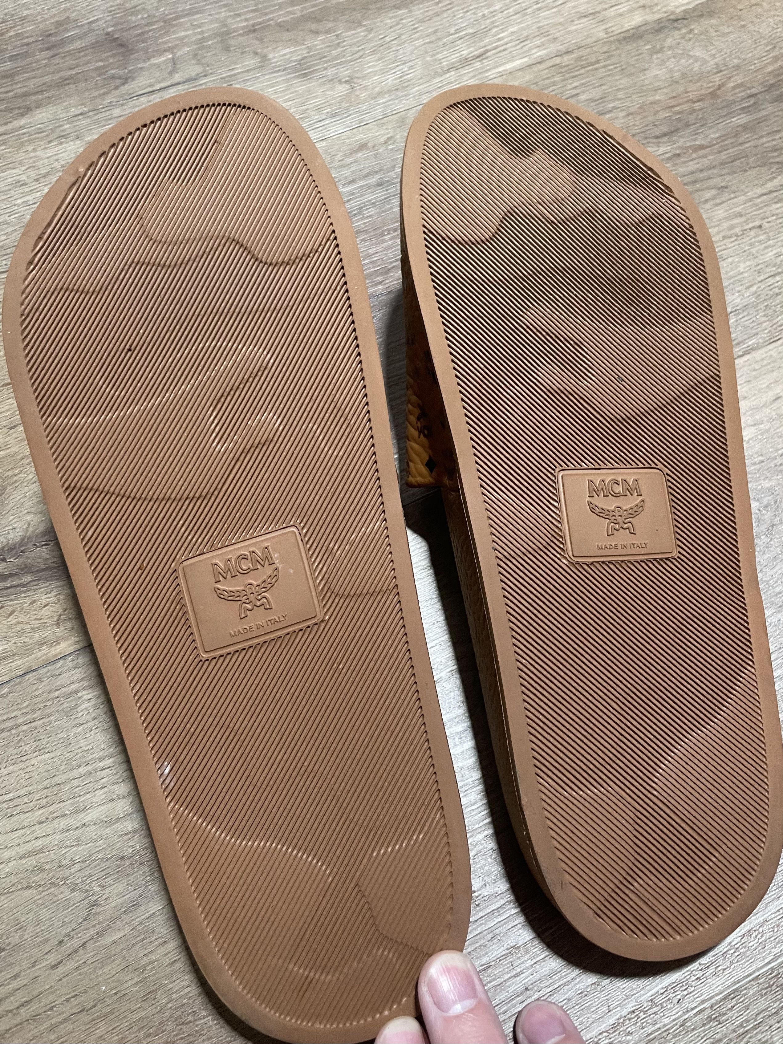 MCM MCM Monogram Slides Size US 9 / EU 42 - 3 Thumbnail