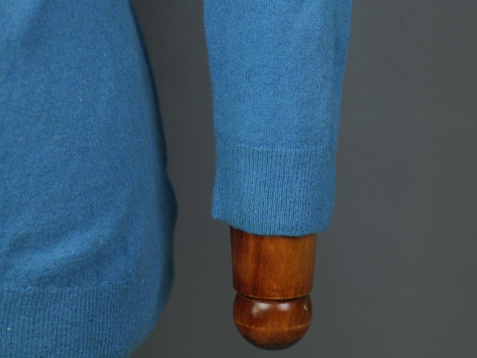 Maison Margiela MM6 Maison Margiela Blue Pullover Sweater Size L Size L / US 10 / IT 46 - 10 Thumbnail