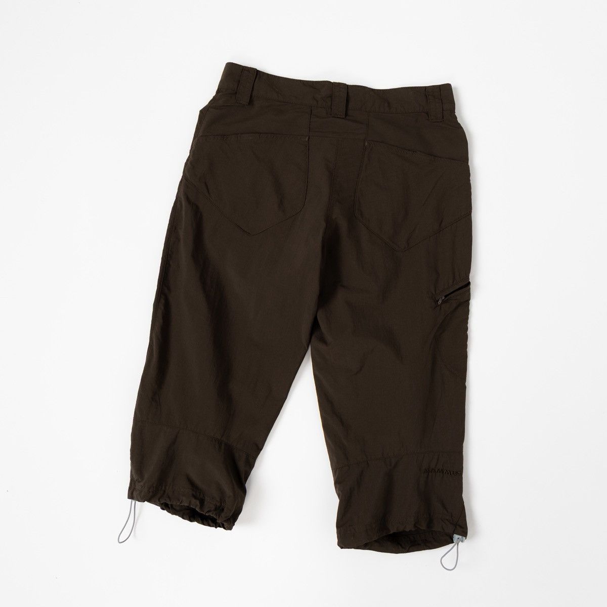 Mammut Mammut Womens Brown Capri Hiking Pants Nylon Outdoor Logo Size 28" / US 6 / IT 42 - 2 Thumbnail