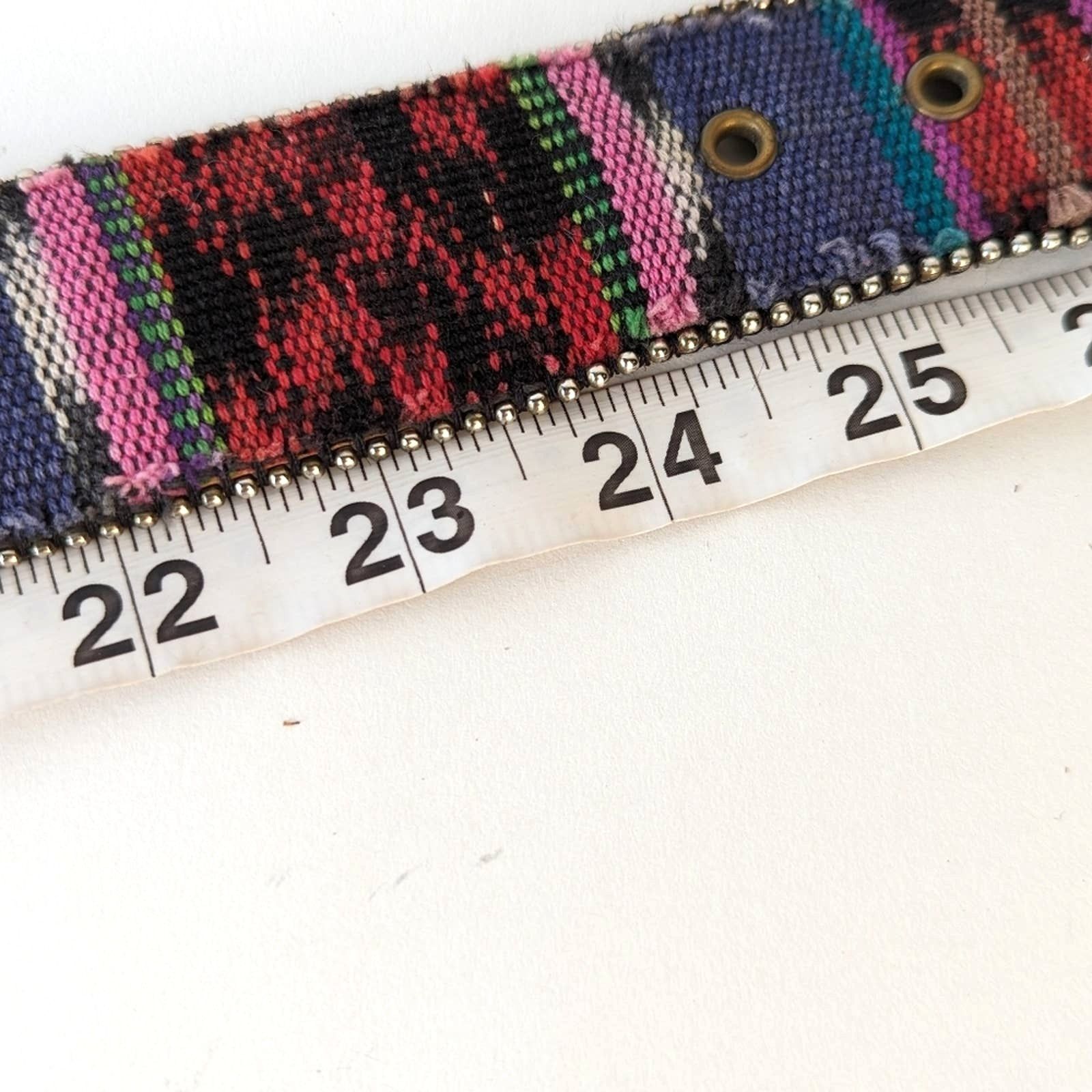 Vintage Vintage Tapestry Neon Belt Size ONE SIZE - 2 Thumbnail