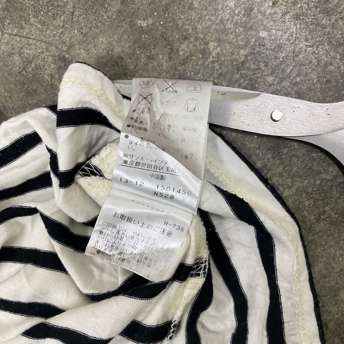 Jil Stuart Vintage Jill Stuart Punk Stripe Tee Lgb Ifsixwasnine Emo Y2K Size US M / EU 48-50 / 2 - 6 Thumbnail