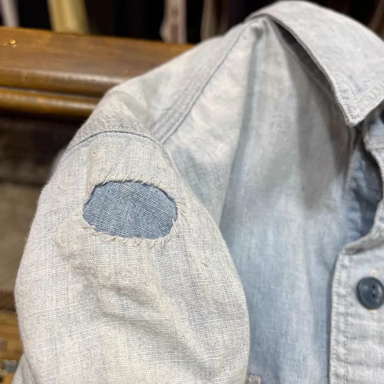 RRL Ralph Lauren RRL Ralph Lauren Patch made old short sleeved T-shirt shir Size US XS / EU 42 / 0 - 5 Thumbnail