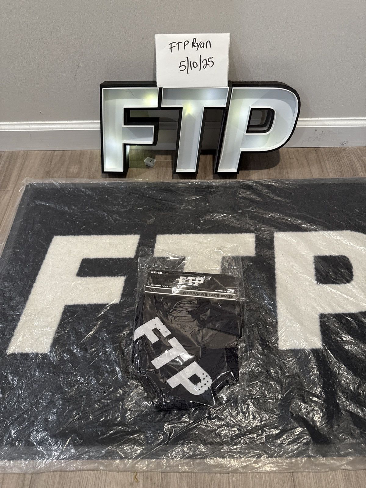 Fuck The Population FTP Neoprene Face Mask Size ONE SIZE - 3 Thumbnail