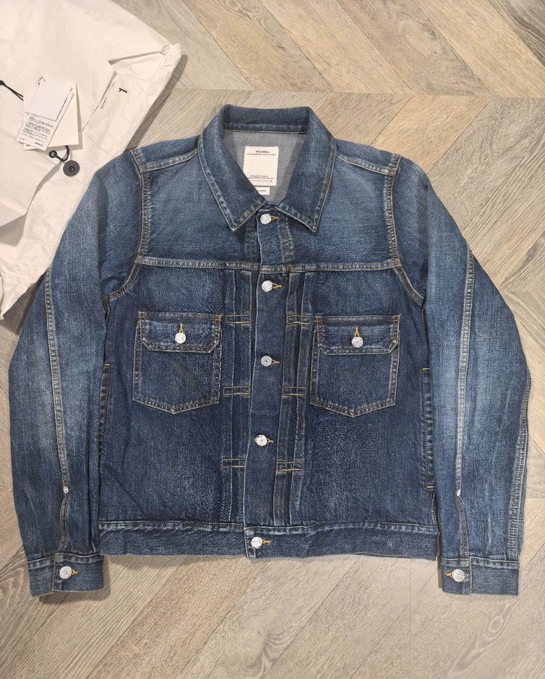 Visvim Visvim 19AW 101 DMGD-1000 DRY3 Salt Shrink Wash Heavy Oil Size US S / EU 44-46 / 1 - 1 Thumbnail