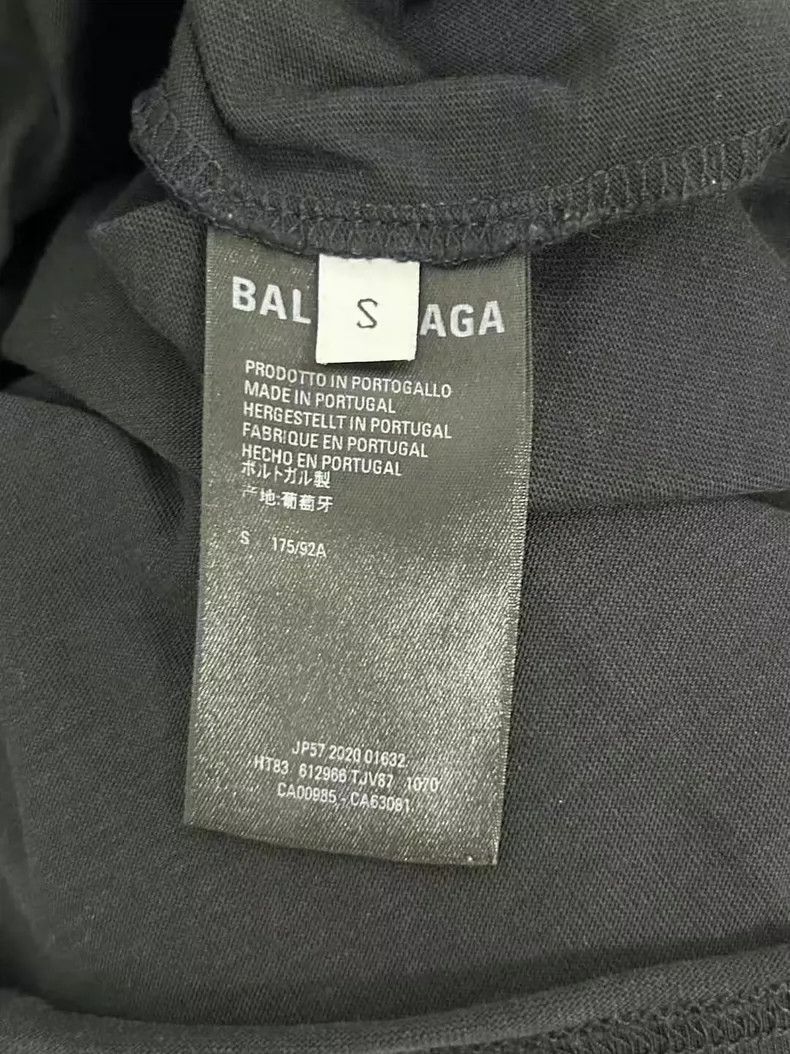 Balenciaga Balenciaga Small Embroidered Logo Short Sleeve Size S Size US S / EU 44-46 / 1 - 4 Thumbnail