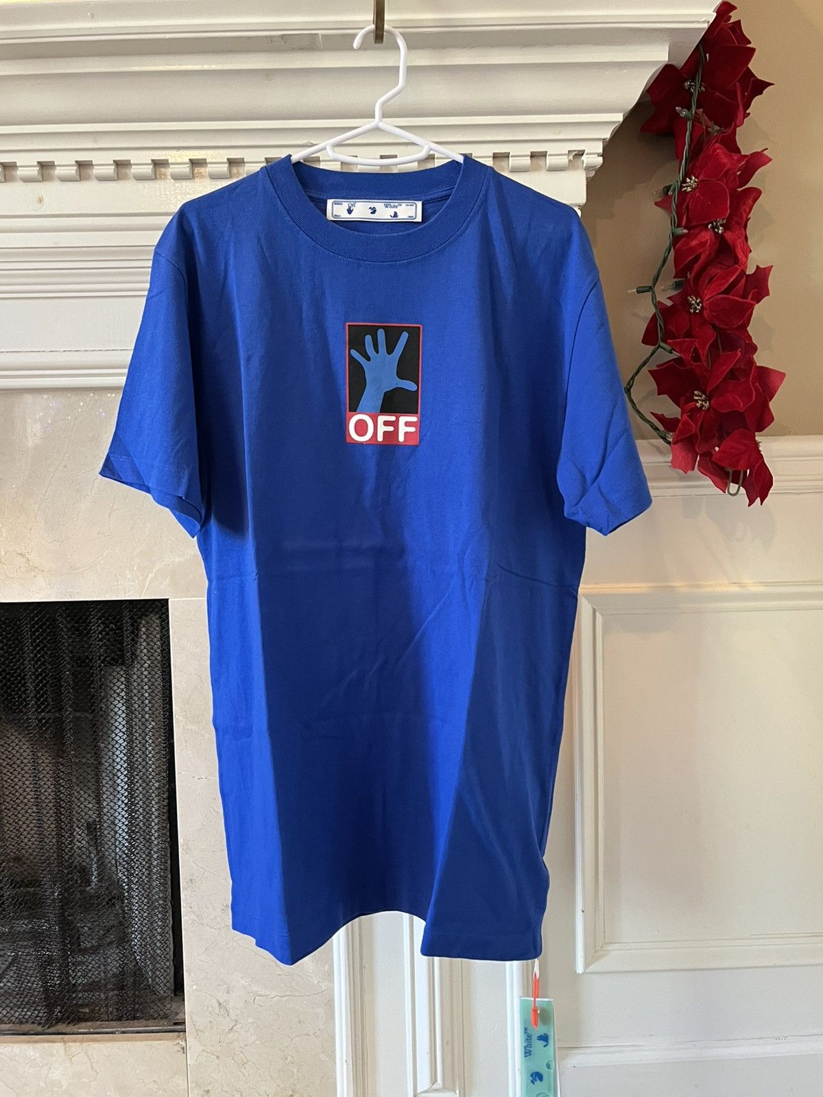Off-White Blue Off-White t-shirt, never worn w tags Size US M / EU 48-50 / 2 - 1 Thumbnail