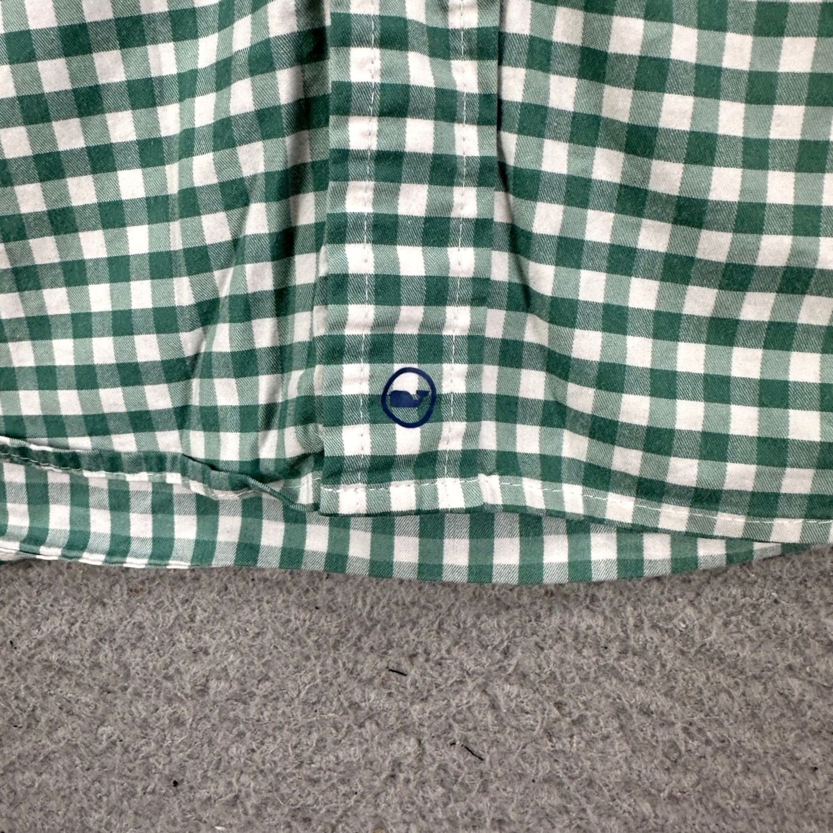 Vineyard Vines Vineyard Vines Button-Down Shirt Mens Small Green Check Brrr On The Go Stretch Size US S / EU 44-46 / 1 - 6 Thumbnail