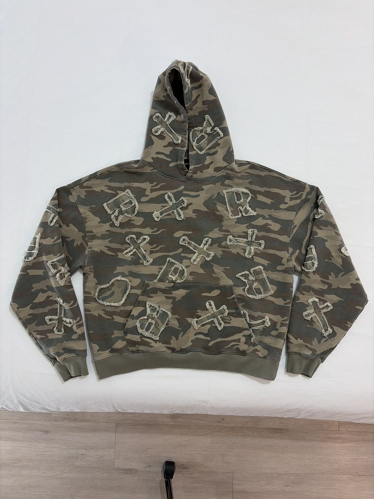 Racer Worldwide Racer Worldwide Camo Patch Hoodie Size US XL / EU 56 / 4 - 1 Thumbnail