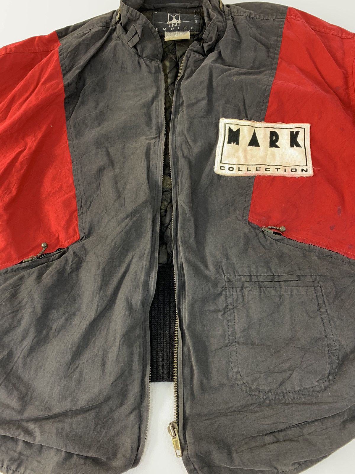 Vintage 90s Mark Empire Conti Bernardi Studio Moda Bomber Jacket Size US M / EU 48-50 / 2 - 6 Thumbnail