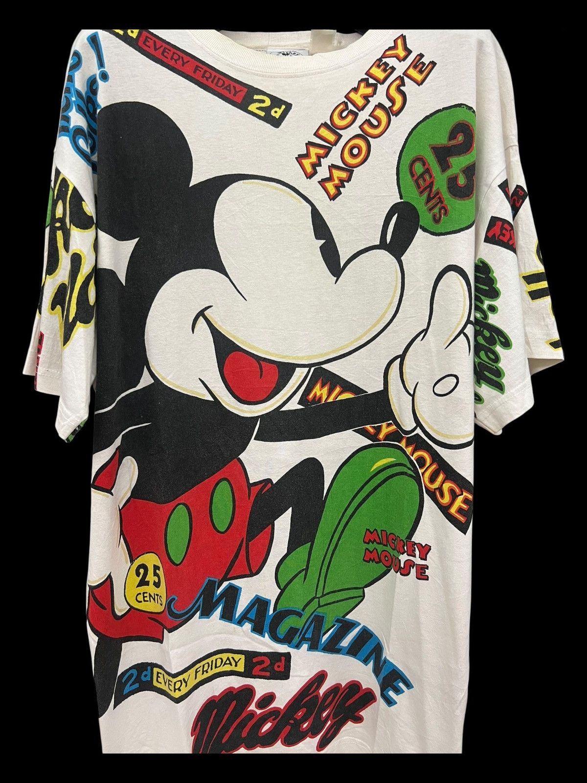 Mickey Mouse BINTAGE FULL PRINT MICKEY MOUSE SHIRT Size US XL / EU 56 / 4 - 6 Thumbnail