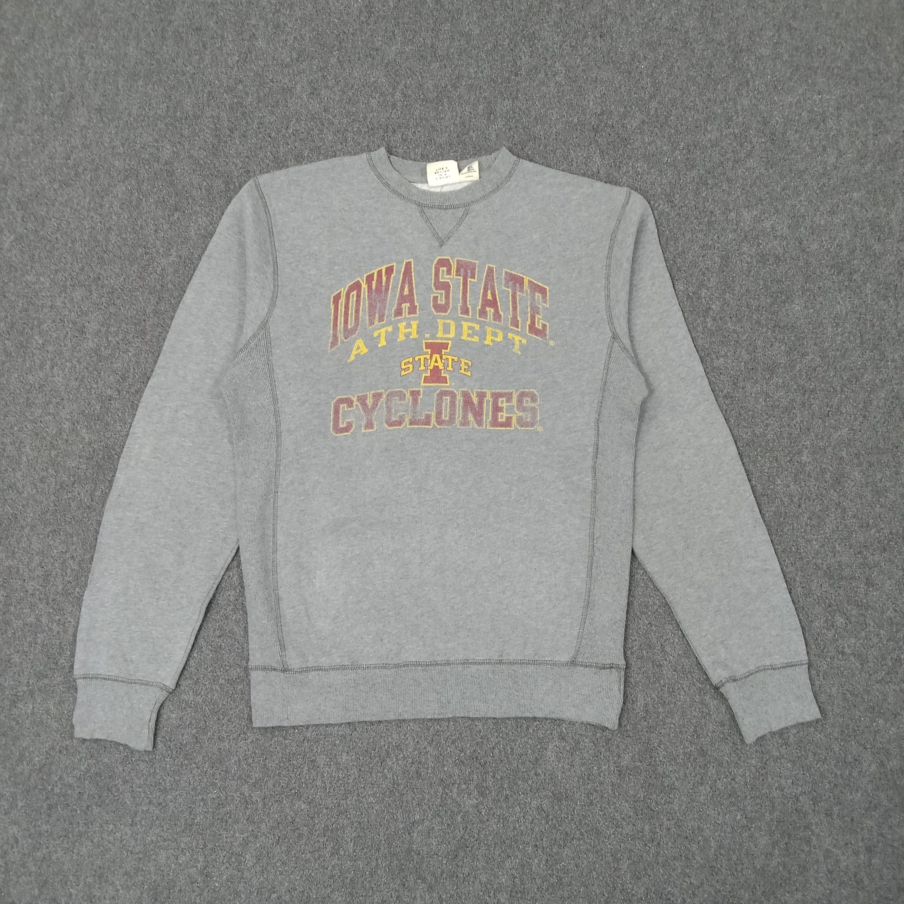 Vintage Iowa State Cyclones American Sweatshirt C225N4 Size US M / EU 48-50 / 2 - 1 Thumbnail