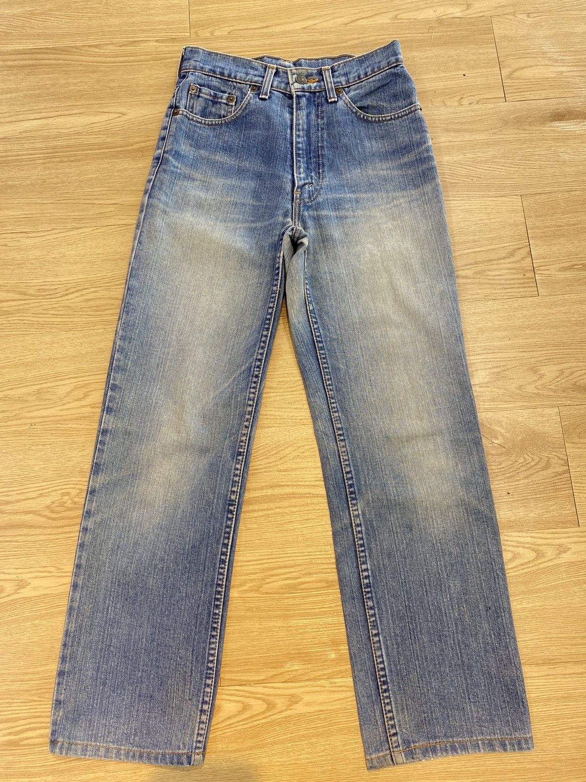 Levi's Vintage Clothing Levi’s Vintage Faded Straight Cut Denim Jeans Size US 26 / EU 42 - 1 Thumbnail