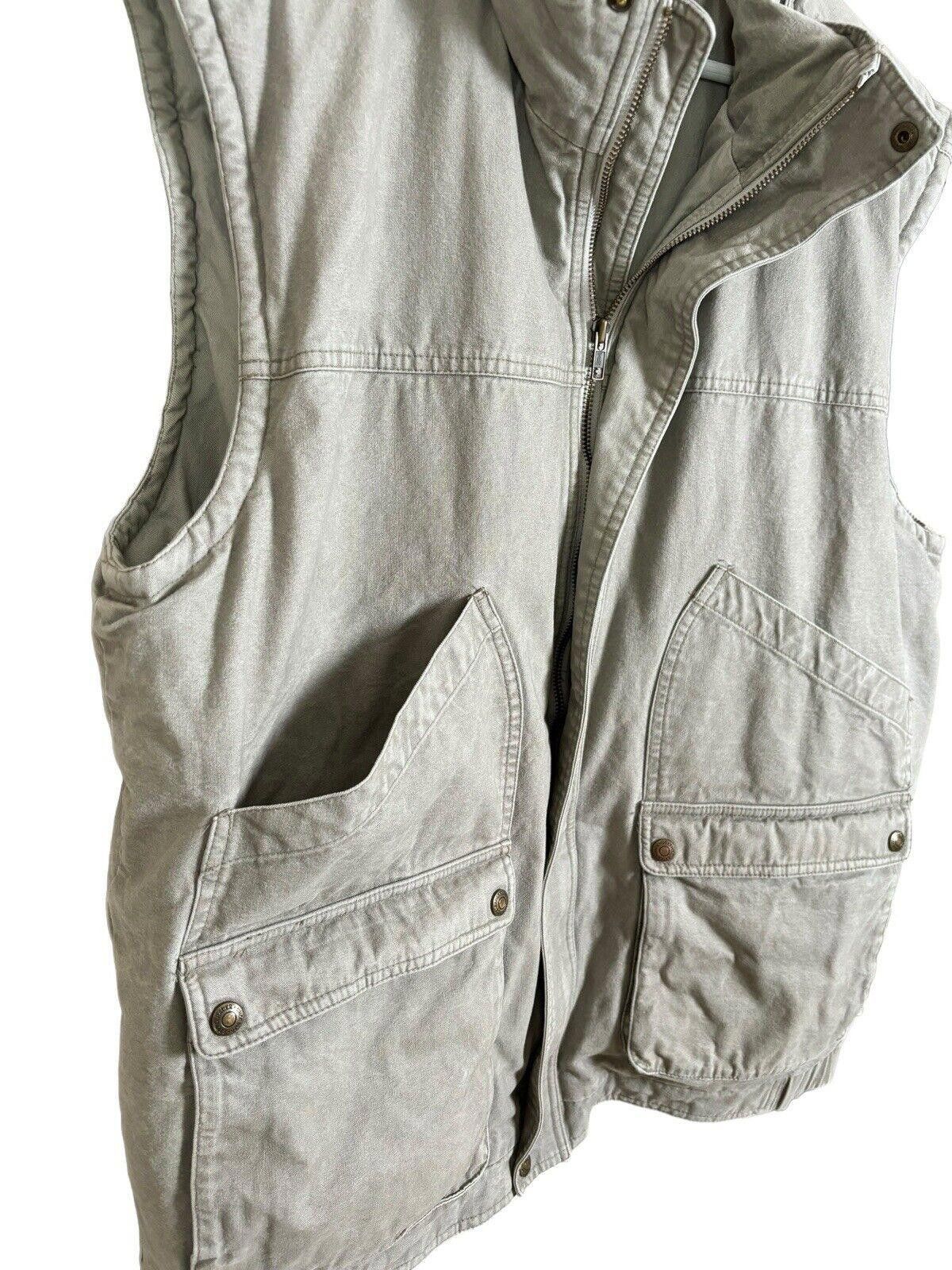 Eddie Bauer × Vintage Vintage 90s Eddie Bauer Goose Down Cotton Vest Men’s Large Size US L / EU 52-54 / 3 - 6 Thumbnail