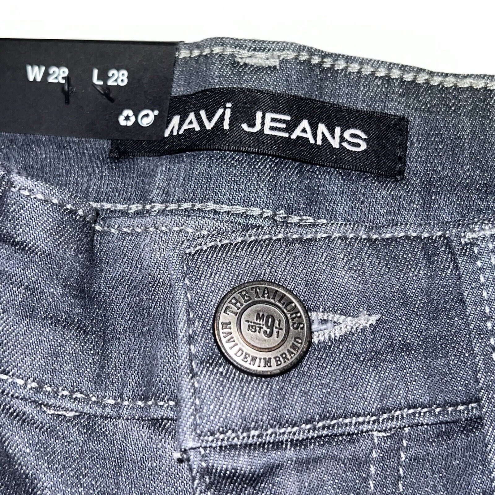 Mavi Mavi Jeans Mens 28x27 Blue Stretch Zach Straight Leg Casual Size US 28 / EU 44 - 4 Thumbnail