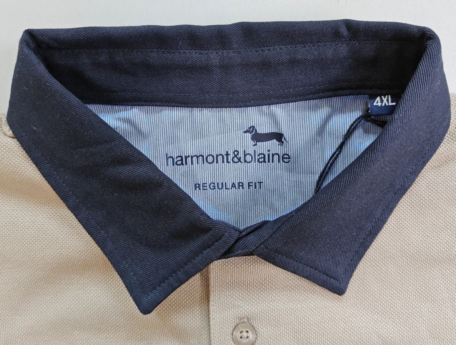 Harmont & Blaine Harmont & Blaine Longsleeves Polo Shirt ASM/2116 Size US XXL / EU 58 / 5 - 5 Thumbnail