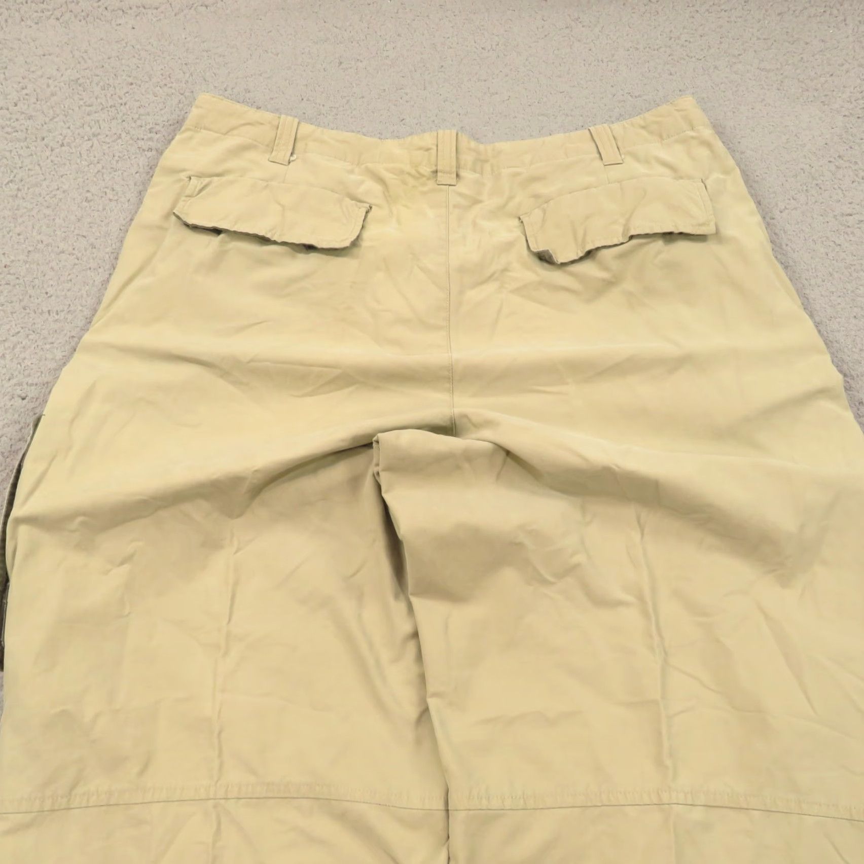 Gap VINTAGE Gap Baggy Cargo Pants Men 35x30 Wide-Leg 10" Leg Opening Cargo Pocket 5-Pocket Military Grunge 90s VTG Mens Size US 35 - 5 Thumbnail