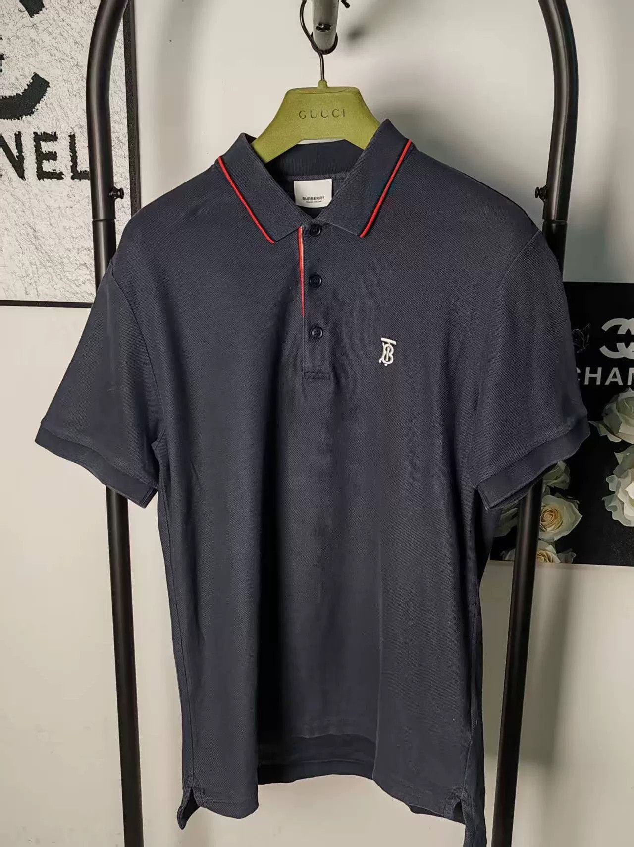 Burberry Burberry TB Short Sleeve Shirt Size US M / EU 48-50 / 2 - 1 Thumbnail