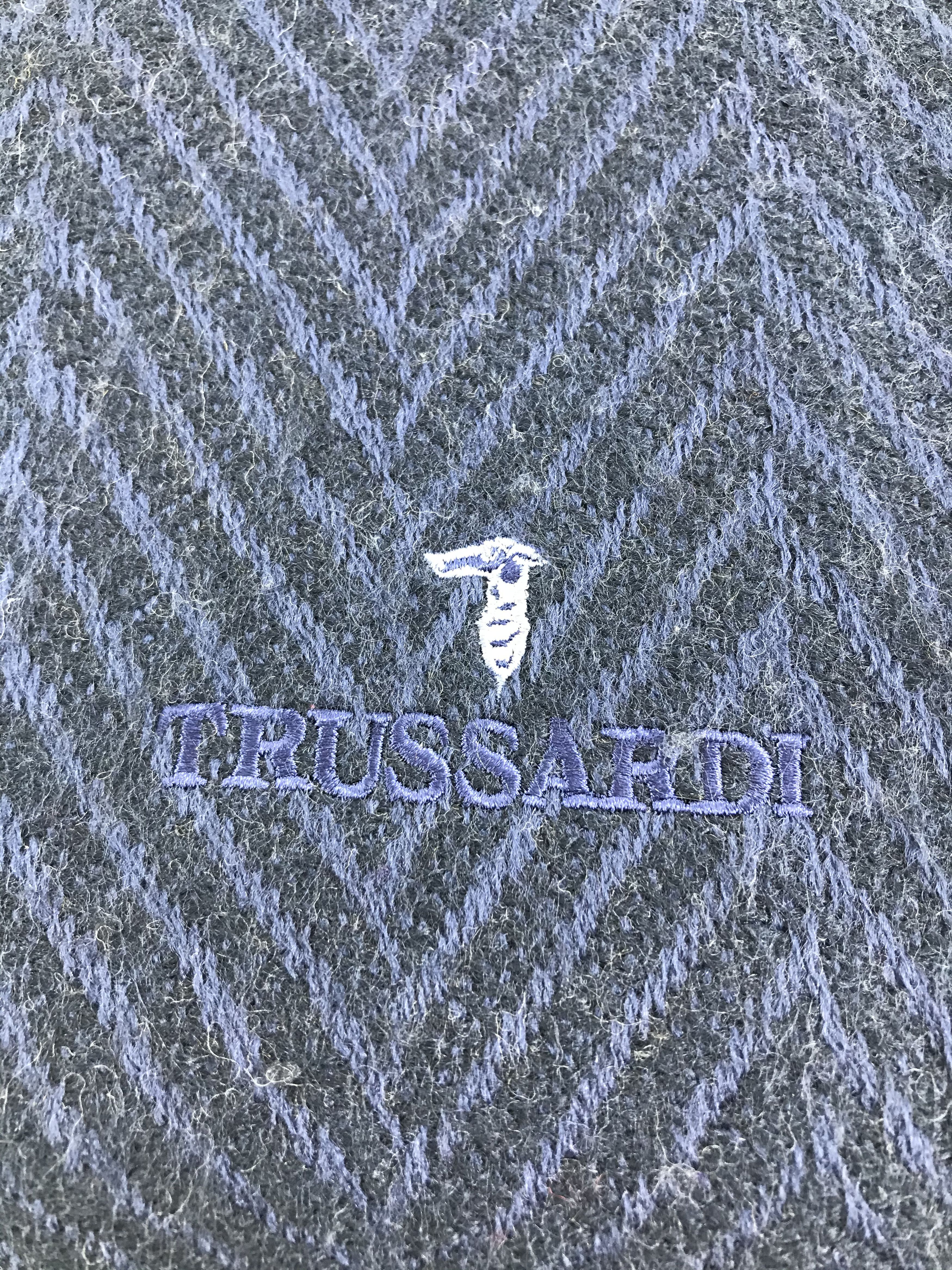 Trussardi Trussardi Wool Scarf Muffler V168 Size ONE SIZE - 4 Thumbnail