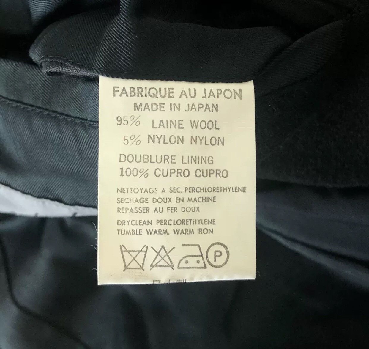 Yohji Yamamoto Yohji Yamamoto 89aw double-breasted suit checked collar suit Size 42S - 7 Thumbnail