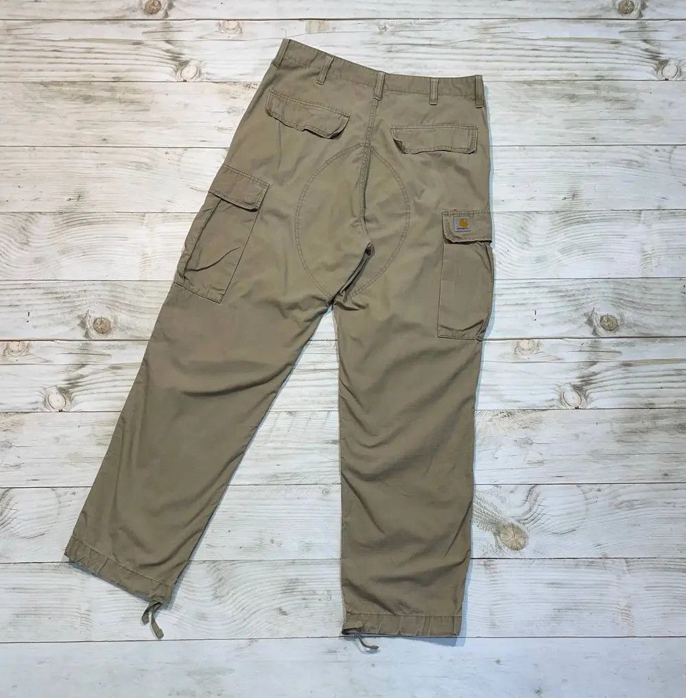 Carhartt Vintage Carhartt WIP Cargo Pants Work Distrissed USA Size US 33 - 1 Thumbnail