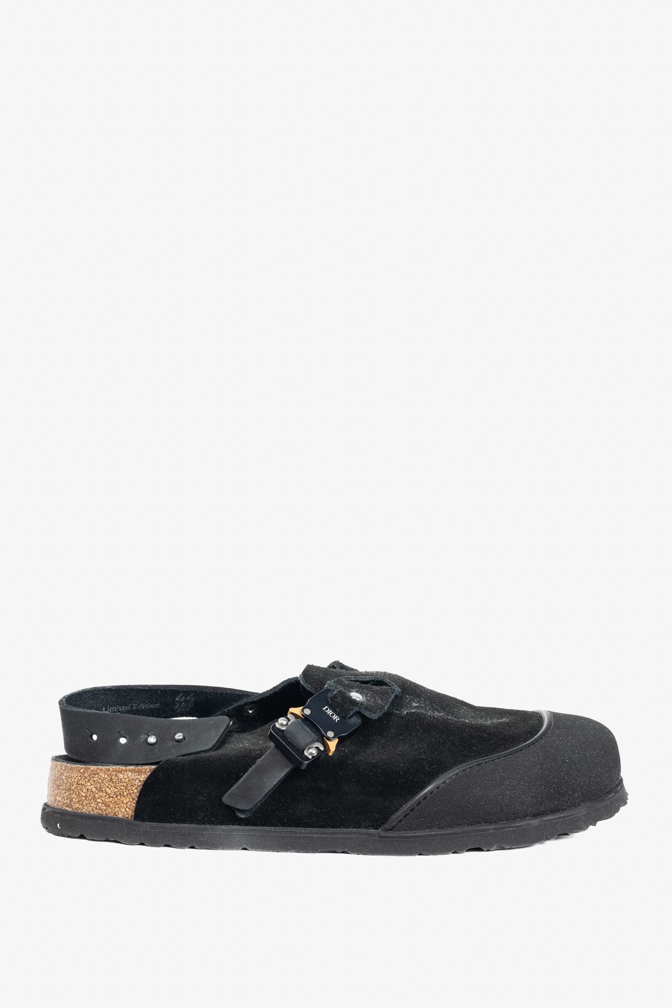 Birkenstock × Dior Dior x Birkenstock Tokio Nubuck Calfskin Leather Slippers Size US 11 / EU 44 - 1 Thumbnail