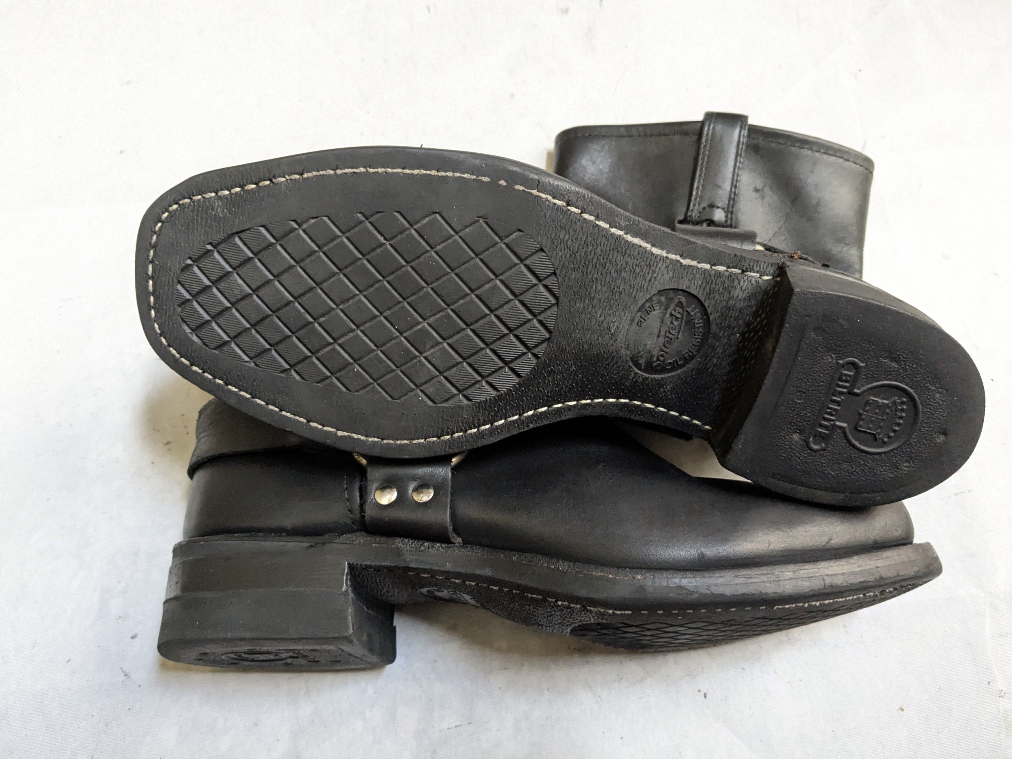 Frye Frye Harness Boots Black 10.5 M Leather USA Size US 10.5 / EU 43-44 - 14 Thumbnail
