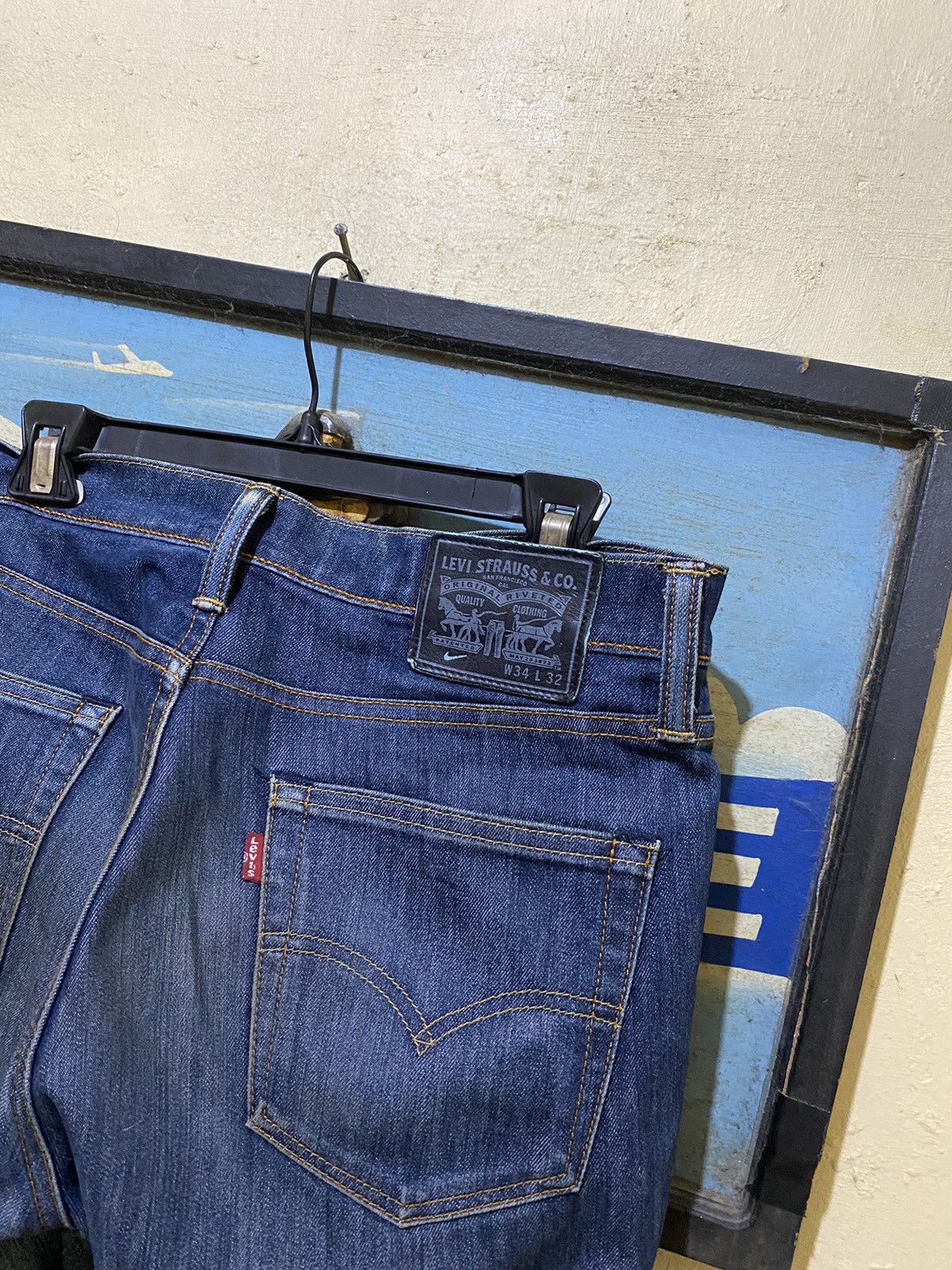 Levi's LEVIS x NIKE SB DENIM PANTS Size US 34 / EU 50 - 3 Thumbnail