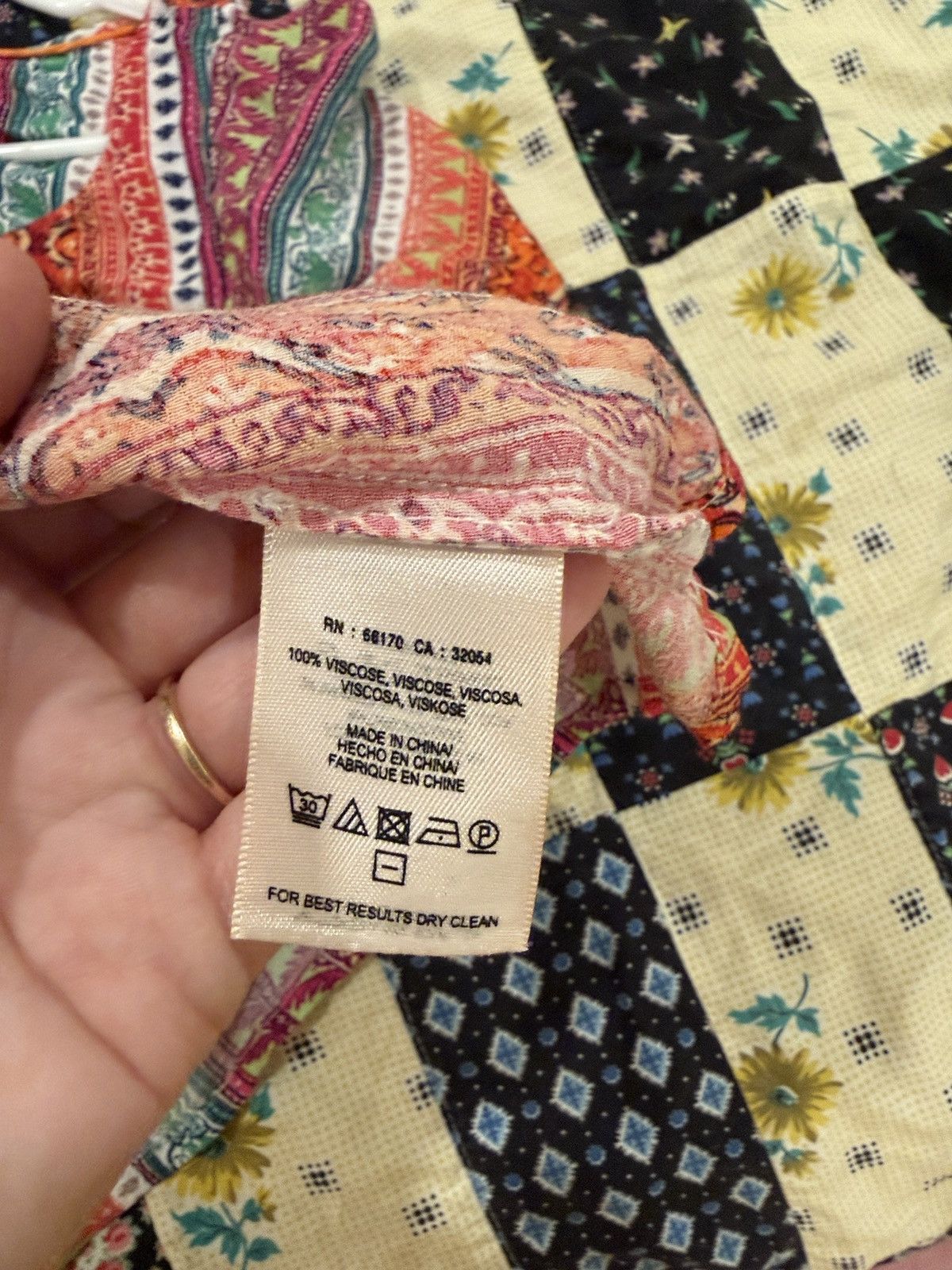 Anthropologie Anthropologie Maeve Milla Printed Tribal Top Size Large Size L / US 10 / IT 46 - 6 Thumbnail