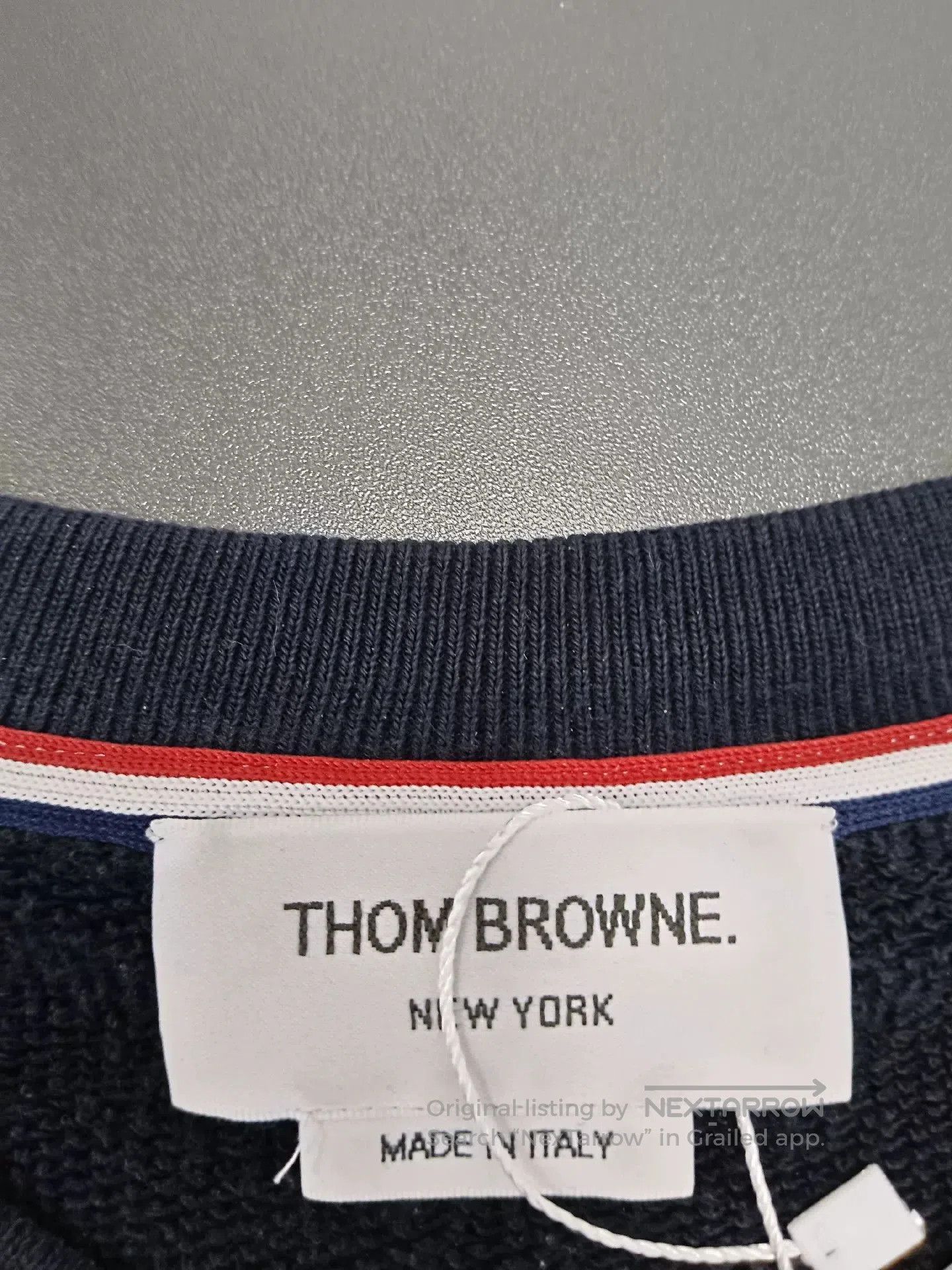 Thom Browne thombrowne classic striped embroidery sweatshirt. Size US M / EU 48-50 / 2 - 3 Thumbnail