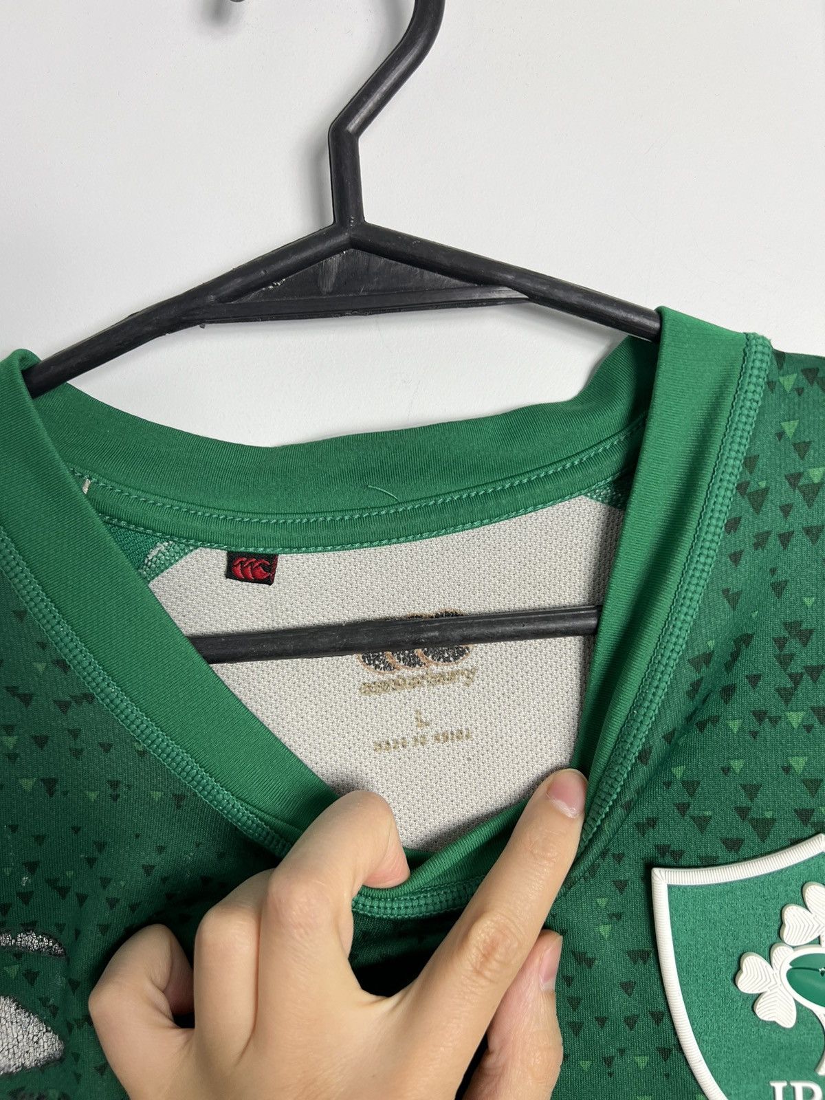 Canterbury of New Zealand Jersey Canterbury IRFU Ireland 2018 Rugby Size US L / EU 52-54 / 3 - 3 Thumbnail