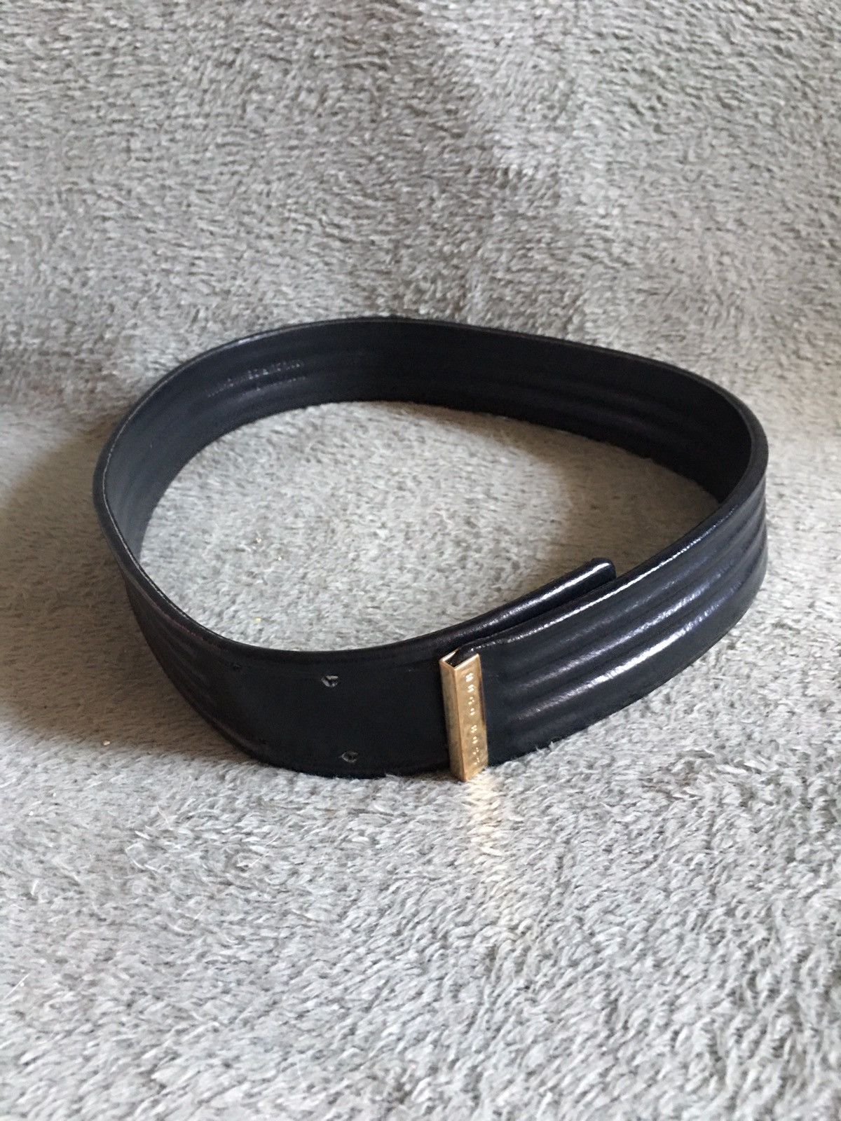 Hugo Boss HUGO BOSS Handmade Leather Italy Belt Size S Size ONE SIZE - 4 Thumbnail