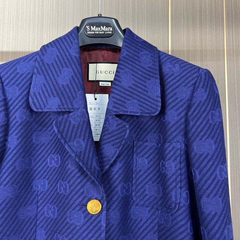 Gucci Gucci Full-print old-flowered wool suit 2504-Nextarrow Size US XS / EU 42 / 0 - 3 Thumbnail