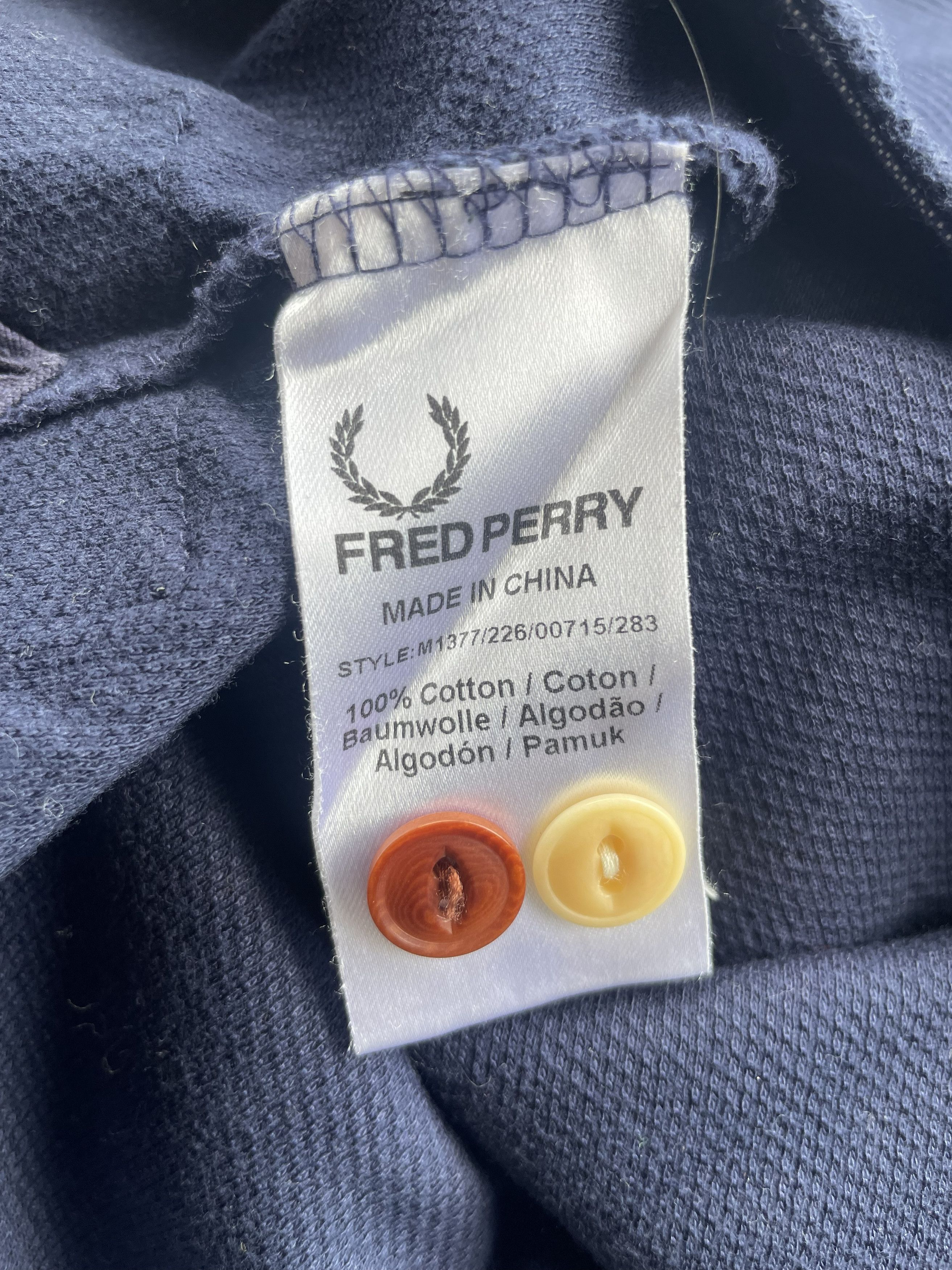 Fred Perry Fred Perry Rugby Size US M / EU 48-50 / 2 - 9 Thumbnail