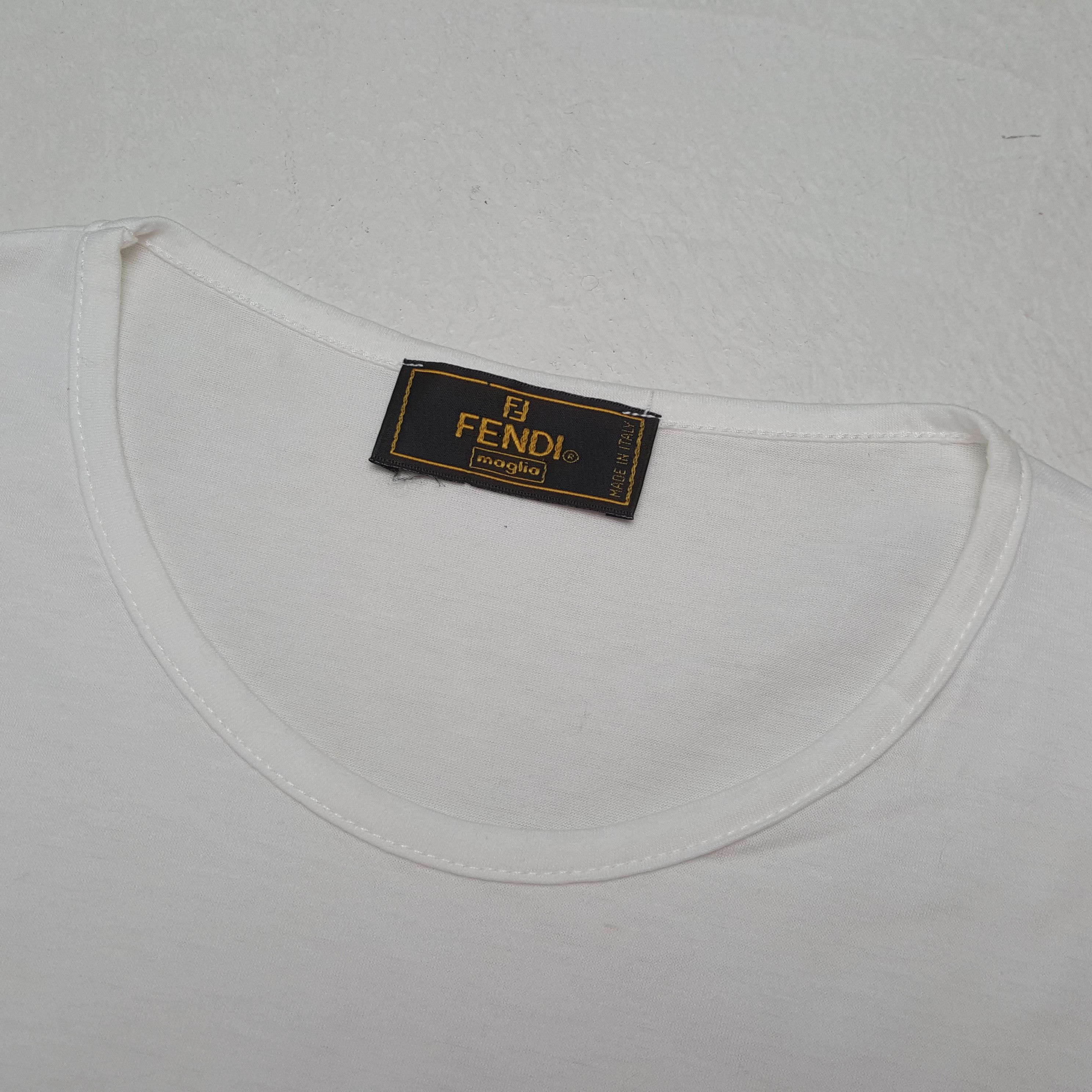 Fendi Fendi Fashion Brand Tshirt RR24 Size US M / EU 48-50 / 2 - 4 Thumbnail