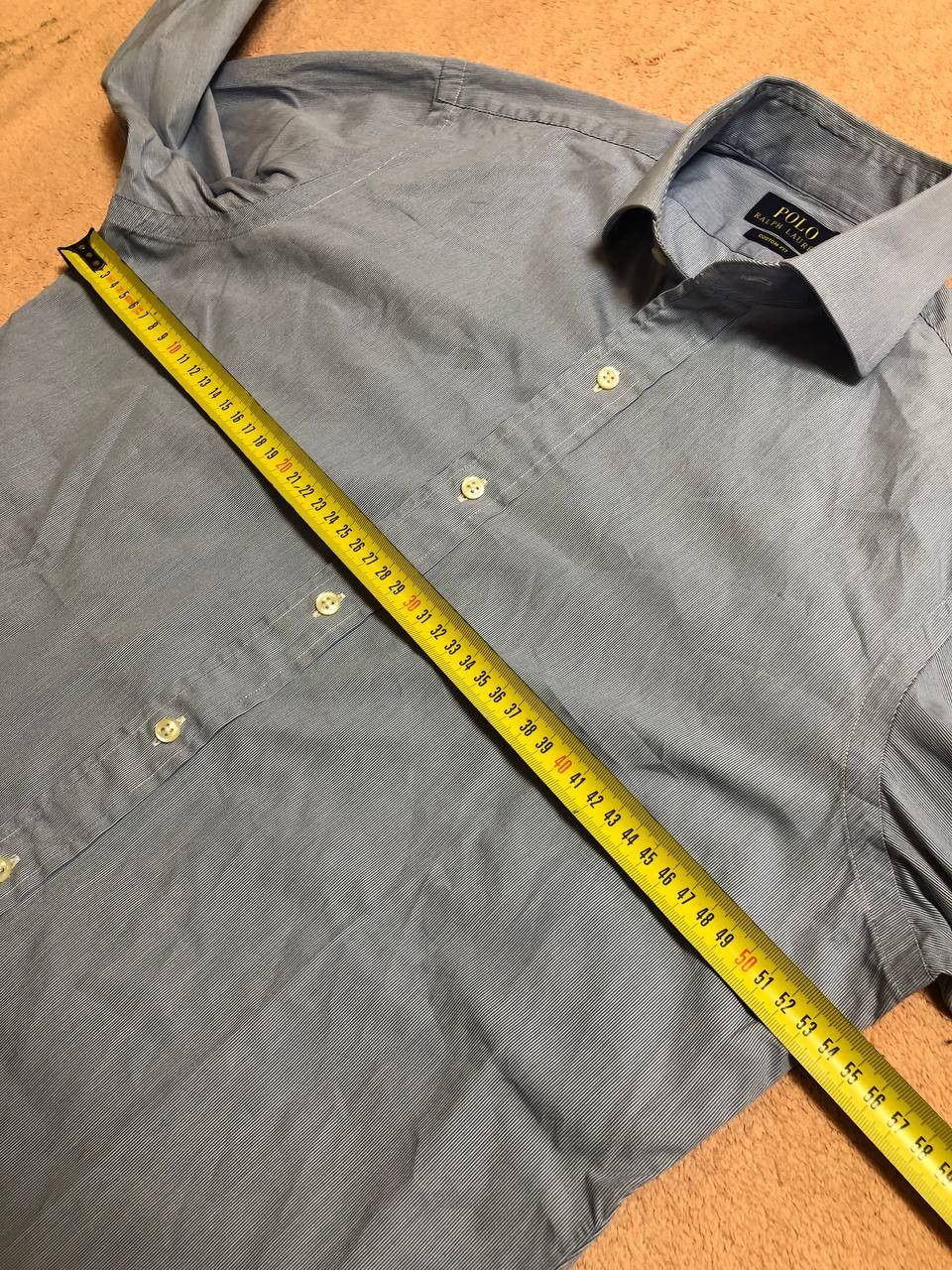 Polo Ralph Lauren Vintage Polo Ralph Lauren Custom Fit Button Up Shirt Size US L / EU 52-54 / 3 - 9 Thumbnail